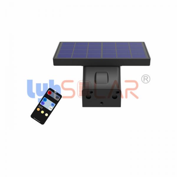 Quality Remote Control 4.2w Solar Wall Mounted Motion Sensor Light Anti UV And Anti for sale