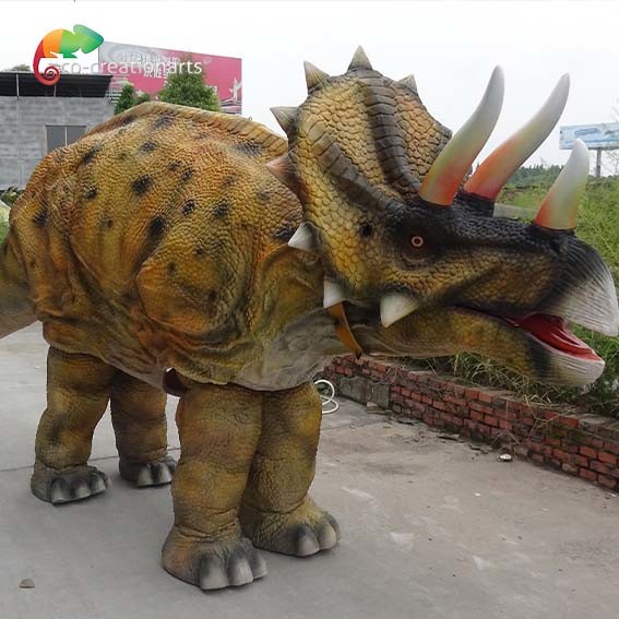 Quality Two Adult Triceratops Dinosaur Costume for sale