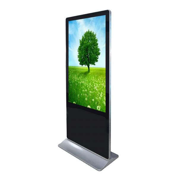 Quality Android 8GB 55 Inch Digital Signage Display 500nits Standing Kiosk for sale