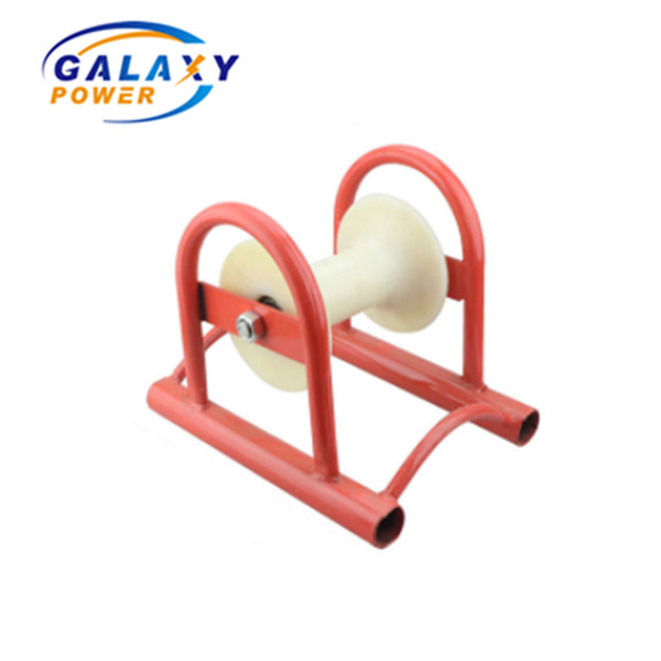 China 5KN LV/MV  Nylon Sheave Roller Underground Cable Pulling Tool factory