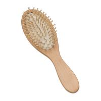 China Natural Wooden Hair Brush Durable Head Scalp Massager 23cm Length factory