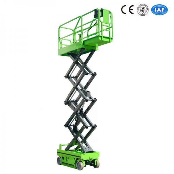 Quality Mini Self Propelled Scissor Lift 3.9 Meters Platform Height Movable Easily for sale