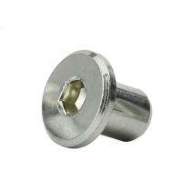 China Hex Head Nuts M8 M10 Nickel Plated Flat Head Hex Socket Nut Stainless Steel Nuts factory