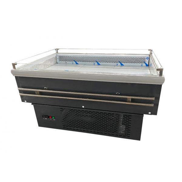 Quality Commercial Chest Freezer Cooler Half Height Double Sides Fruit And Vegetable for sale