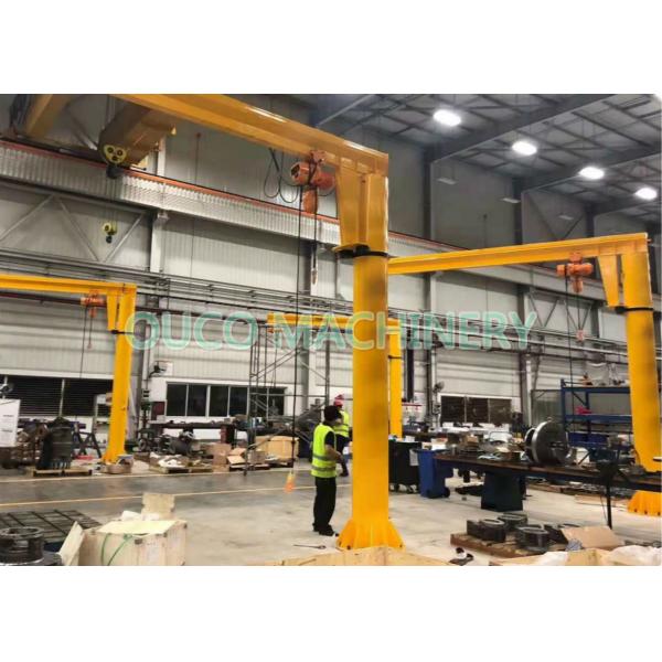 Quality 2T5M Straight Boom Jib Cranes With Simple Structure for sale