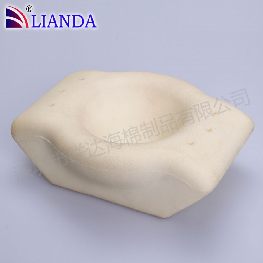 China Black Orthopedic Lumbar Memory Foam Back Cushion For Car Office Wheelchair factory