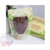 China Recycled 80 Micron Leaf Plastic Zipper Bags Resealable ISO27000 For Promotional factory