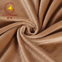 China 2mm 100% Polyester solid fabric velboa for Blanket, Home Textile and soft toys factory