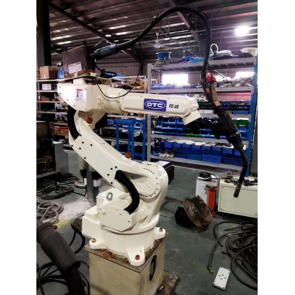 Quality OTC FD-V6 Used Welding Robot 1402mm Reach With FD11 Controller for sale
