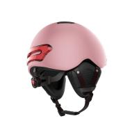 China Pink BT 5.0 Motorcycle Brake Light Helmet Smart Mountain Bicycle Helmets for sale
