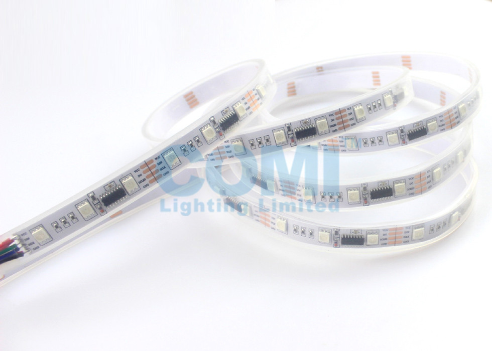 China LPD6803 External IC High Output Pixel LED Ribbon Lights , Under Cabinet LED Tape Lighting factory