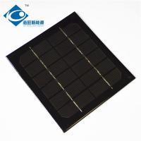China 2.75W Poly Silicon Solar Photovoltaic Panels For electric bike solar charger ZW-166151 Lightweight Silicon Solar factory