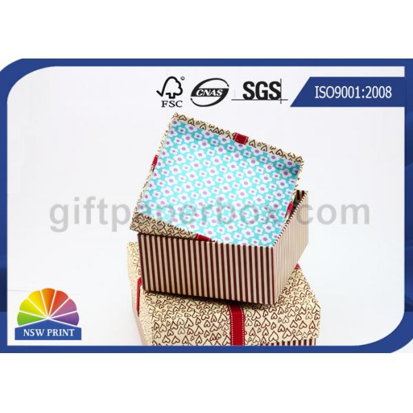 Quality Square Full Color Printing Cardboard Paper Packaging Box for Gift or Chocolate for sale