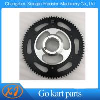 China Aluminum 7075T6 Go-Kart Sprocket Carrier With Sprocket 219 Go kart Spare parts  OEM Go kart parts factory
