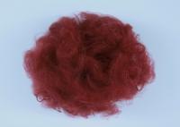China Wine Red PSF Polyester Staple Fiber Bulk 3D*28MM With Free Samples factory