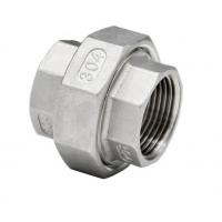 China Casting 316 1 Inch Stainless Steel Union Acid Pickling NPT Threaded Union factory
