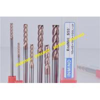 China TiAlN Coated CNC End Mill For Milling Machine End Mills , 75 mm - 150 mm Length factory