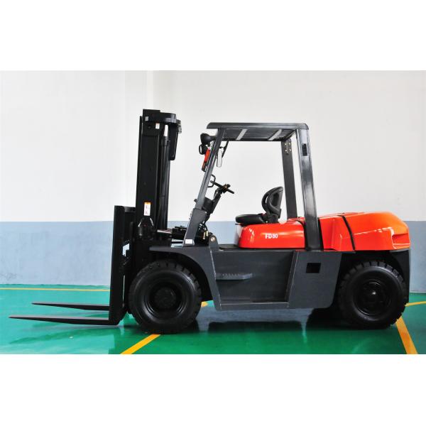 Quality Diesel Powered 10 Ton Port Forklifts With ISUZU Energy Saving Engine for sale
