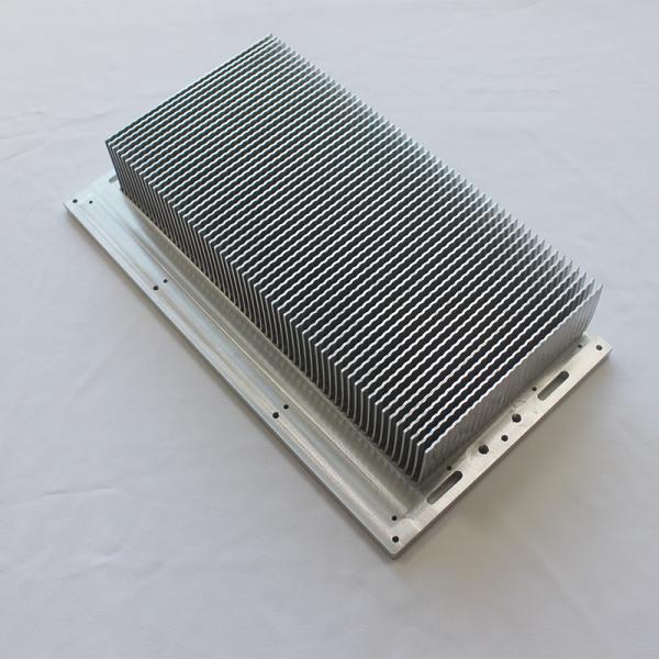 Quality Al1050 Wave Aluminum Profile Heat Sink With Fins CNC Precision Machining for sale
