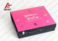 China White Card Paper Presentation Boxes Folding Feature CMYK Printing Insert factory
