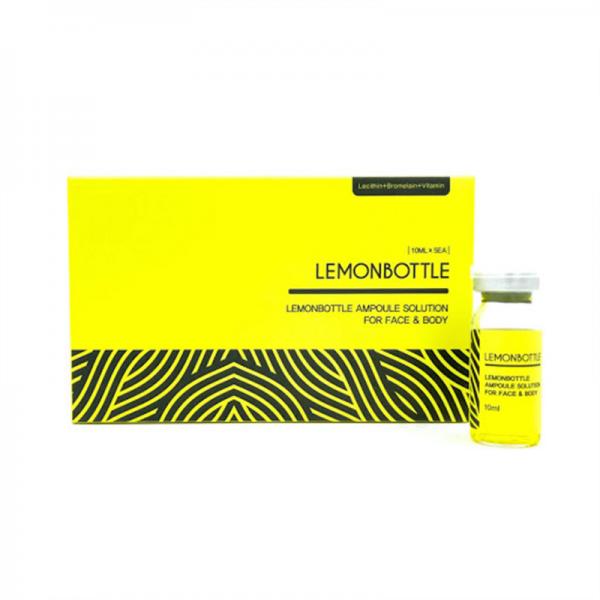 Quality Lemon Bottle Ampoule Solution (5 X 10ml) Fat Dissolving Injections for sale