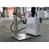 China Mini Fiber Laser Marking Machine / White 20w Laser Engraving Equipment factory