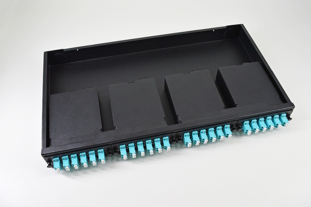 China 144 Core Fiber Optic MPO/MTP Fiber Patch Panel / Cassettes High Density factory