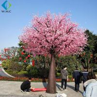 China 5m Height Indoor Fake Peach Tree , Wedding Flower Tree 5-10 Years Life Time factory