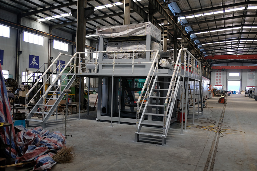 China Recycled Egg Carton Machine , Paper Cutlery Making Machine 30kw factory