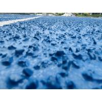 China Blue Fireproof Sports Rubber Floor Playground  Slip Resistant factory
