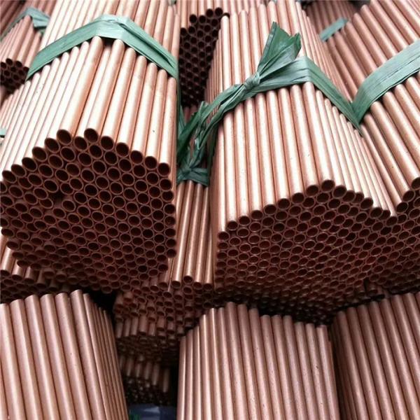 Quality Ductile 8mm Copper Tubing Round Copper Pipe With Isometric Crystal System for sale