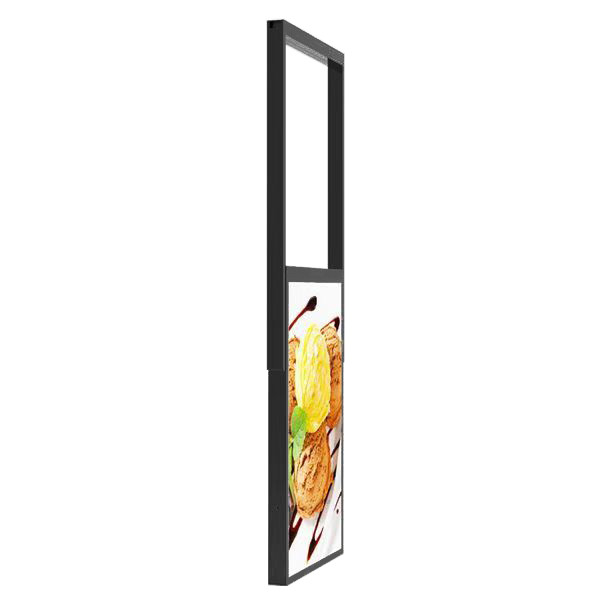 Quality 65" lcd screen two sided monitor digital signage advertising display for sale