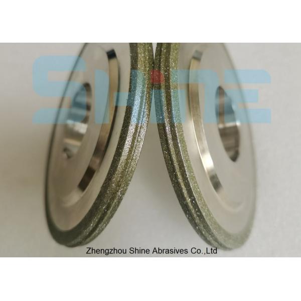 Quality 14F1 Electroplated Diamond Wheels 125mm For Saw Blade Profile Grinding for sale