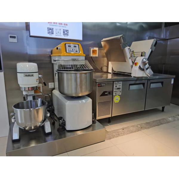 Quality 55 Pound Spiral Dough Mixer Dual Speed 2.2kw Digital Control For Bread Pastry And Pizza for sale