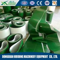 China Anti Static Rubber Conveyor Belt PVC Green Conveyor Beltings Flat Surface factory