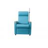 China Adjustable Manual Dialysis Recliner Chairs With IV Pole On Casters factory