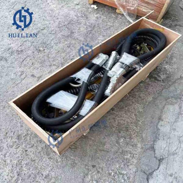 Quality CAT320E CAT330 Excavator Hydraulic Breaker Hose Pipe Rock Hammer Piping Kits for sale