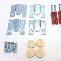 China Zinc Plating 36*36MM Heavy Duty Flush Mounts for Hidden Picture/Mirror Hanging Kit factory