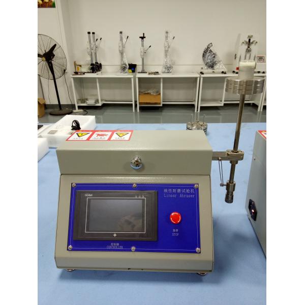 Quality Plastic Rubber Linear Abrasion Test Machine 24 Month Warranty for sale