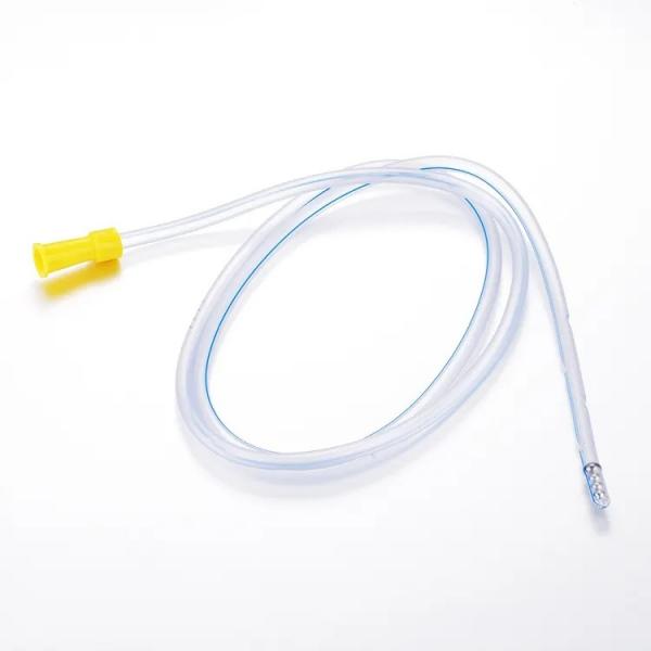 Quality Pvc Silicone Stomach Feeding Tube With Stainless Steel Ball RYLES Type for sale