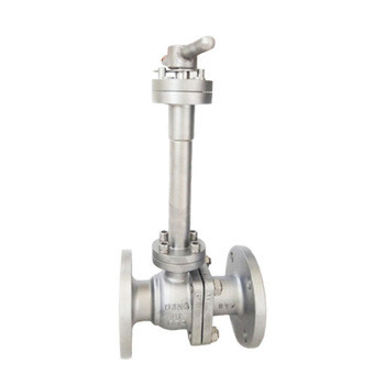 Quality Flanged Type Cryogenic Ball Valve Stainless Steel Light Weight DN25 - DN200 for sale