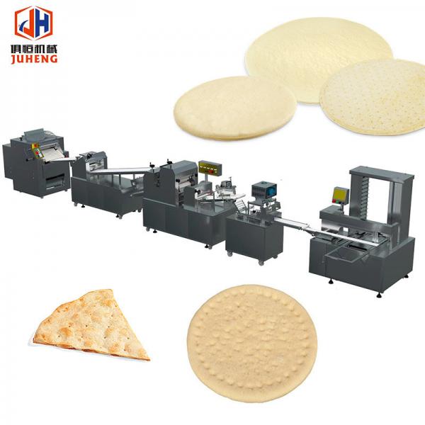 Quality 100 To 500KG/H Automatic Pizza Dough Press Machine Naked Pizza Making Poduction Line for sale