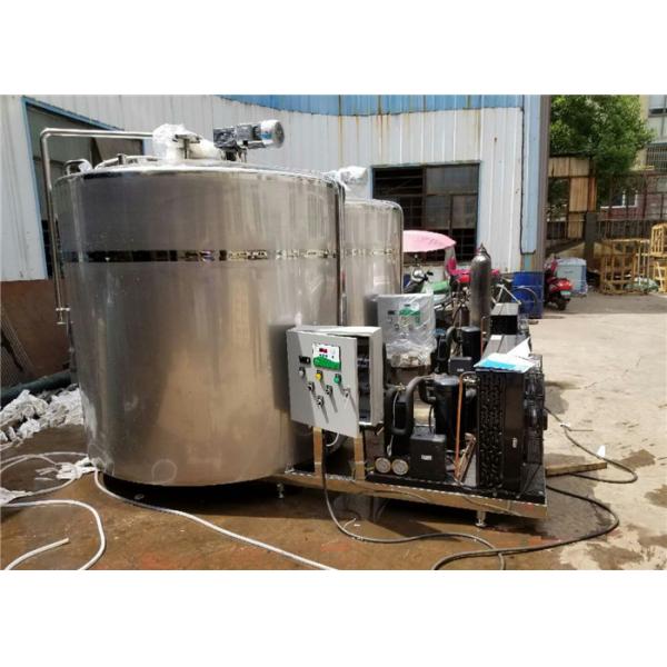 Quality 3000L - 5000L Milk Cooling Tank Stainless Steel Material For Industrial for sale