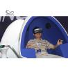 China 2500W 9D VR Cinema Simulator Game Machine / Virtual Reality Egg Chair Cinema With VR Glasses factory