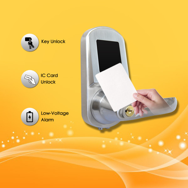 Quality Tag or ID Card Low Voltage Warning RFID Card Door Lock Contactless Unlocking for sale