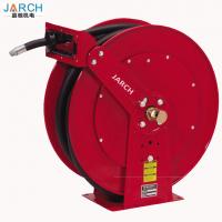China Fuel Delivery Cable Retractable Hose Reel with swivel assembly 15m 3/4&quot; Diesel Gas Carbon steel Material hsoe reel factory