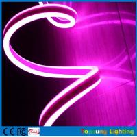 China best selling 12V double side pink led neon flexible light factory