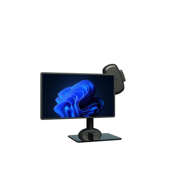 Quality Black Electric Monitor Laptop Stand Rotation Automatic Lifting for sale