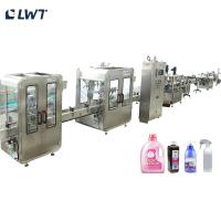 china Customizable Automatic Filling Production Lines For Detergent Liquid