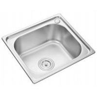 China small square stainless steel satin plating kitchen sink 38*33CM factory